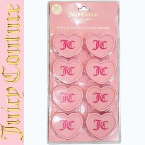 Juicy Couture Home 16-PC Heart Snack Container Set